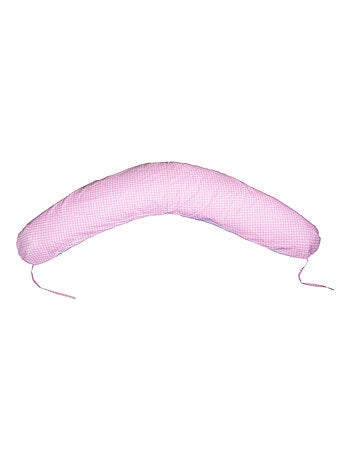 Coussin maternité pre post natal usages multiples à carreaux
