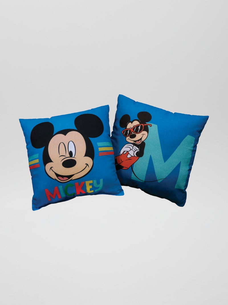 Coussin 'Mickey' Bleu - Kiabi