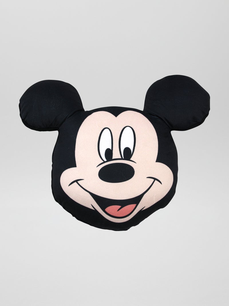 Coussin 'Mickey' noir - Kiabi
