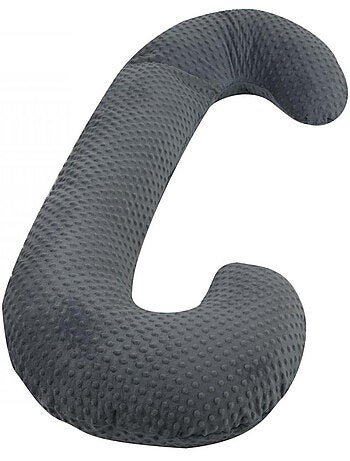 Coussin minky de maternité forme c