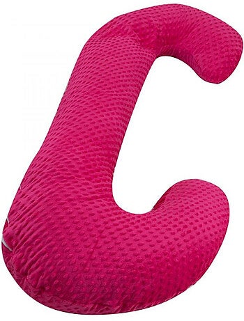 Coussin minky de maternité forme c