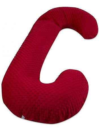 Coussin minky de maternité forme c