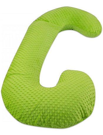 Coussin minky de maternité forme c