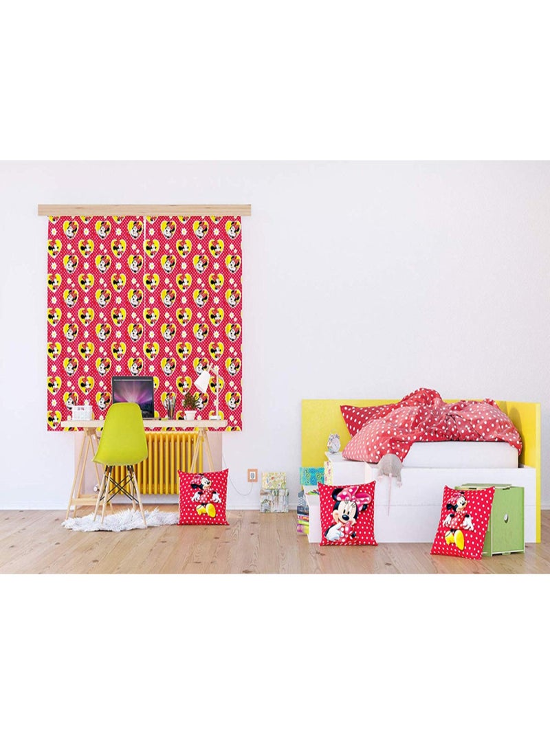 Coussin Minnie Mouse 2 faces Disney 40x40 cm Multicolore - Kiabi