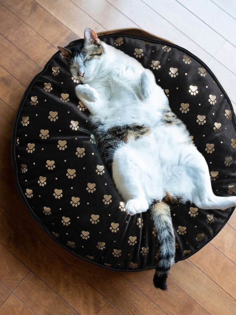 Coussin moelleux pour chat et chien TIGROU Noir - Kiabi