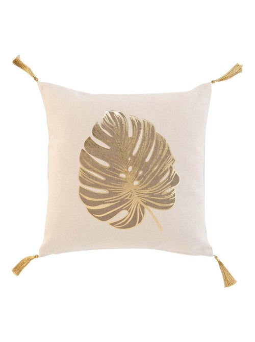 Coussin Mogador feuille - Kiabi