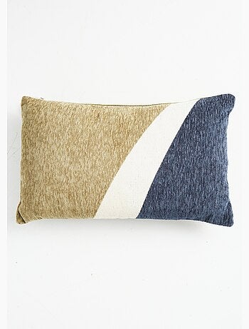 Coussin motif fantaisie aspect jacquard - AFIBEL