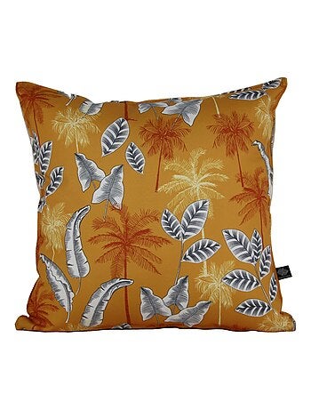 Coussin motif jungle extérieur
