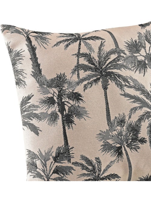 Coussin motif palmier tissé - Kiabi Coussin motif palmier tissé - Kiabi