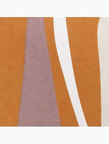Coussin motifs organiques colorés 30x50cm