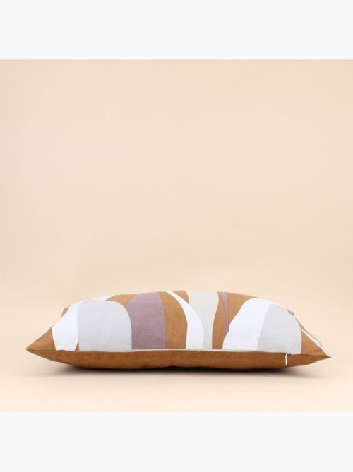Coussin motifs organiques colorés 30x50cm - Kiabi