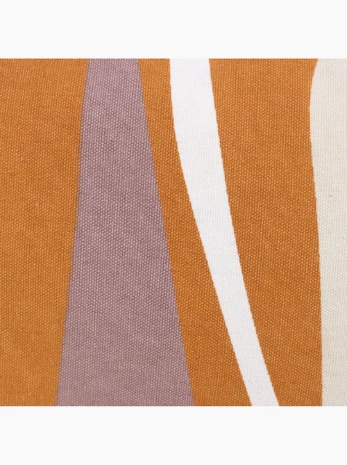 Coussin motifs organiques colorés 30x50cm - Kiabi