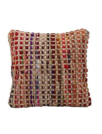 Coussin multico jute HOLI