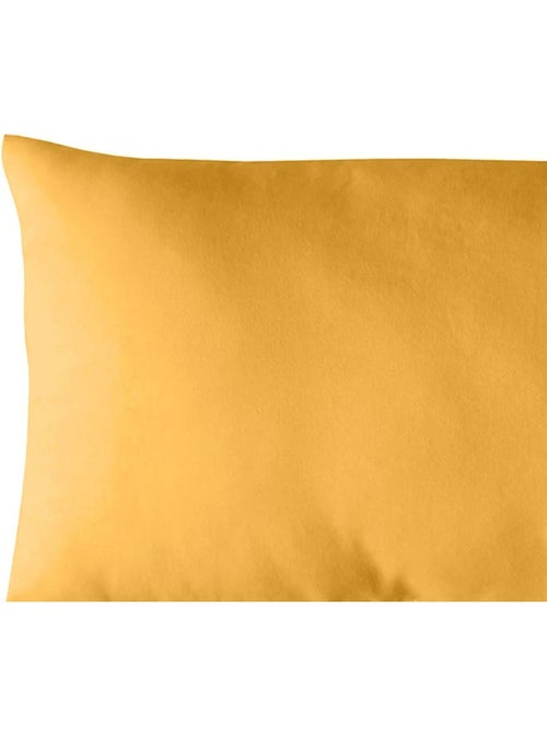Coussin non déhoussable en coton uni - Kiabi