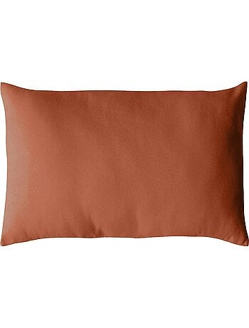 Coussin non déhoussable en coton uni