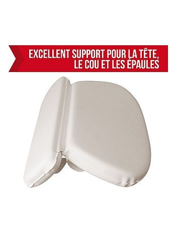 Coussin, oreiller de bain avec ventouses pour baignoire, Spa - Vivezen