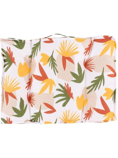 Coussin outdoor déperlant & anti-uv imprimé fleurs coloré 40x60cm - Kiabi Coussin outdoor déperlant & anti-uv imprimé fleurs coloré 40x60cm - Kiabi