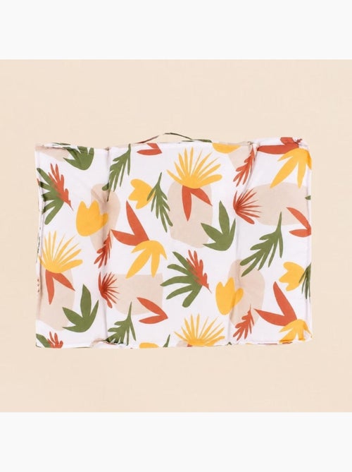 Coussin outdoor déperlant & anti-uv imprimé fleurs coloré 40x60cm - Kiabi Coussin outdoor déperlant & anti-uv imprimé fleurs coloré 40x60cm - Kiabi