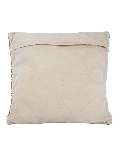 Coussin paille coton  PAPYRUS 40X40 - Kiabi