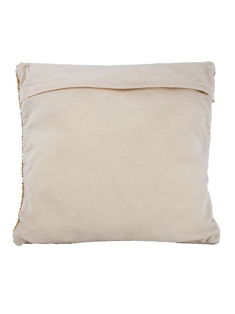 Coussin paille coton  PAPYRUS 40X40 Beige - Kiabi