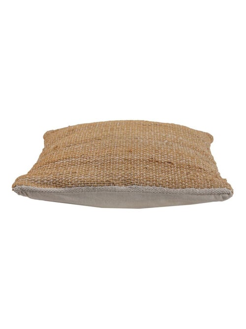 Coussin paille coton  PAPYRUS 40X40 - Kiabi