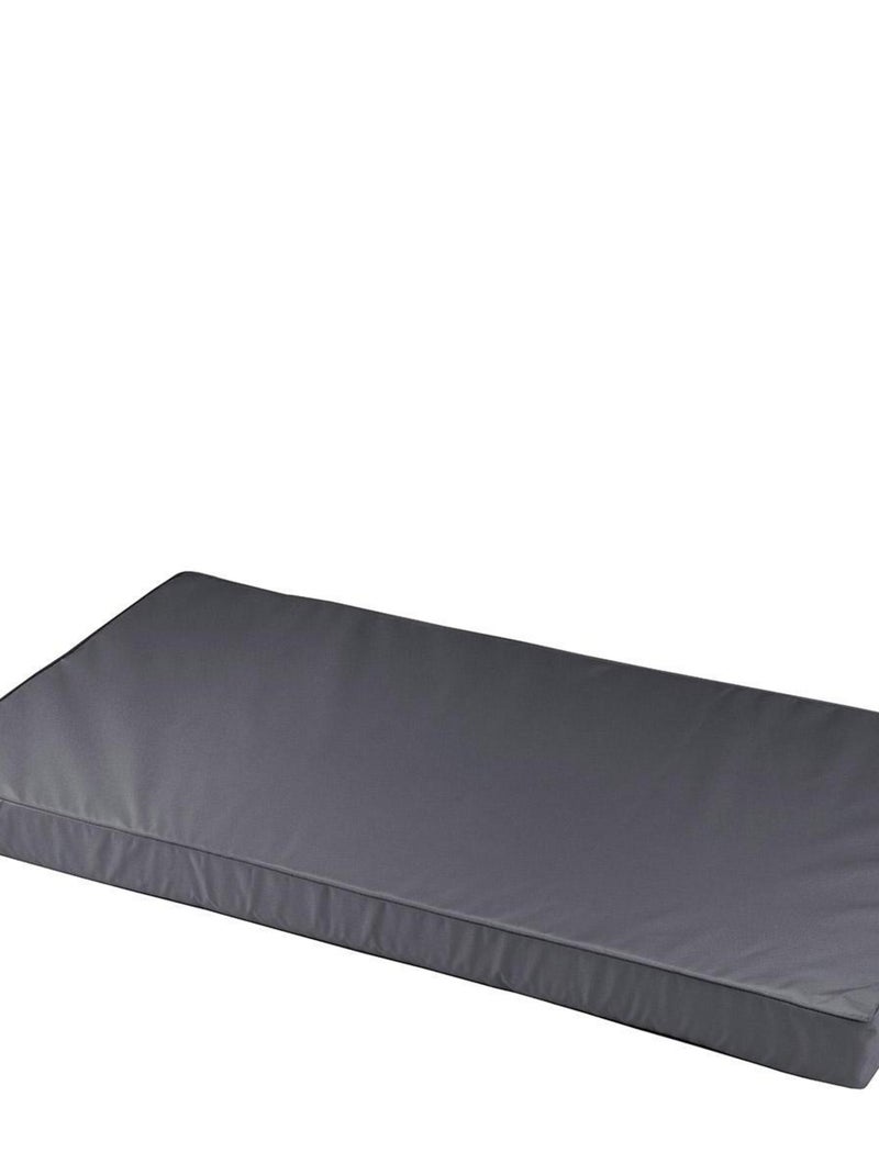 Coussin palette 120x60 cm Hawai anthracite Gris - Kiabi