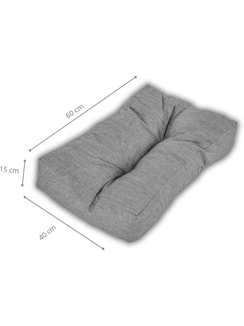 Coussin palette angle en polyester - Bananair - Kiabi Coussin palette angle en polyester - Bananair - Kiabi
