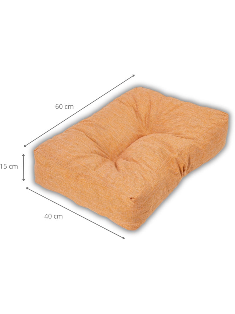 Coussin palette angle en polyester - Bananair Orange - Kiabi