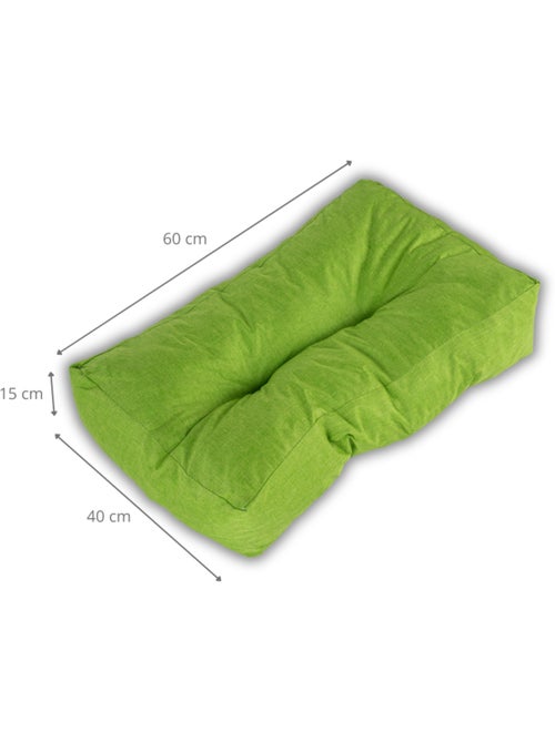 Coussin palette angle en polyester - Bananair - Kiabi Coussin palette angle en polyester - Bananair - Kiabi