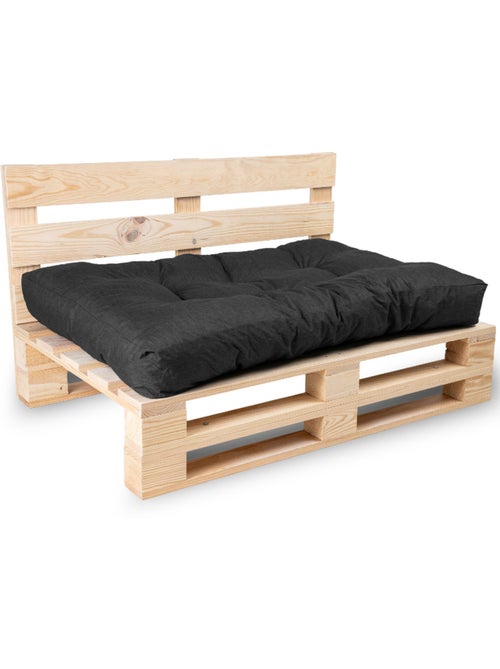 Coussin palette assise en polyester 120x80x15 cm - Kiabi