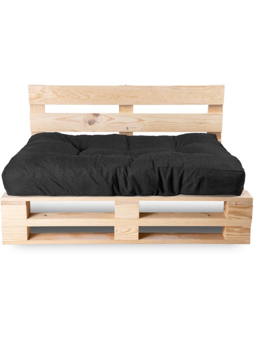 Coussin palette assise en polyester 120x80x15 cm - Kiabi