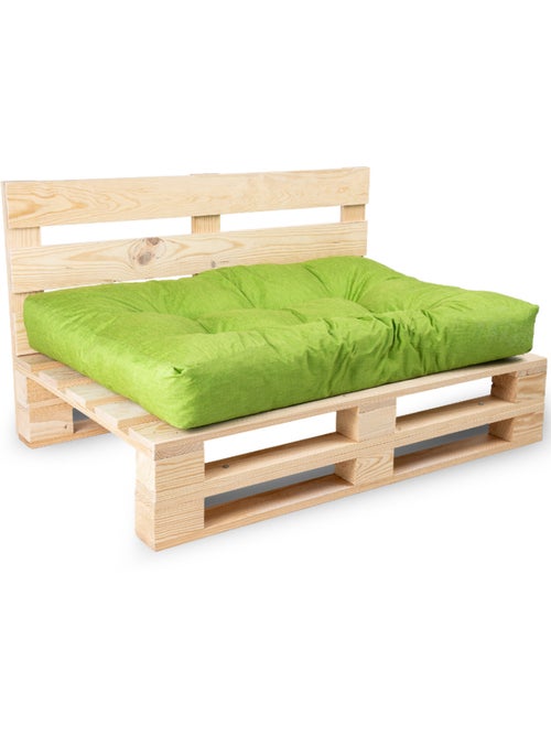 Coussin palette assise en polyester 120x80x15 cm - Kiabi
