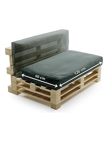 Coussin Palette Déhoussable Imperméable 2en1 - Bananair