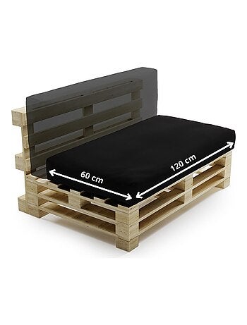 Coussin Palette Déhoussable Imperméable 2en1 - Bananair