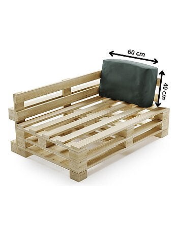 Coussin Palette Déhoussable Imperméable Angle - Bananair