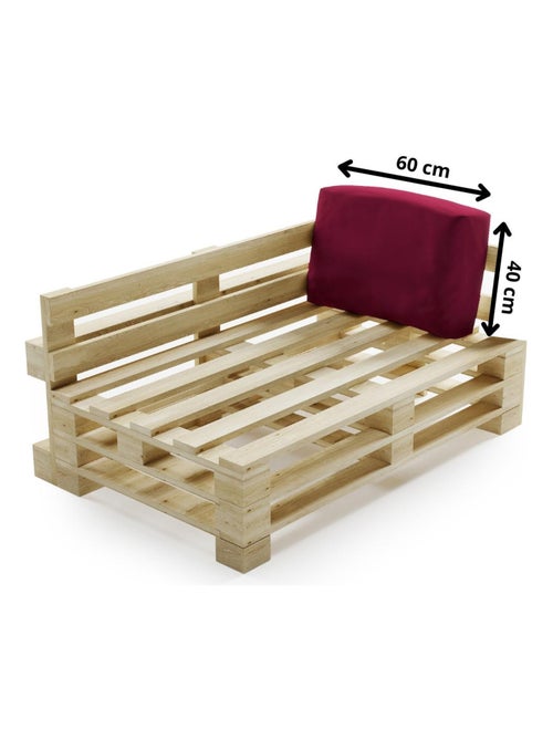 Coussin Palette Déhoussable Imperméable Angle - Bananair - Kiabi
