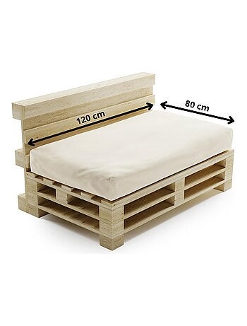 Coussin Palette Déhoussable Imperméable Assise - Bananair