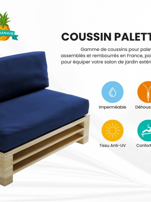 Coussin Palette Déhoussable Imperméable Assise - Bananair - Kiabi