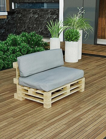 Coussin Palette Déhoussable Imperméable Assise - Bananair