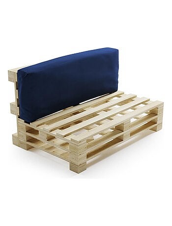 Coussin Palette Déhoussable Imperméable Dossier - Bananair