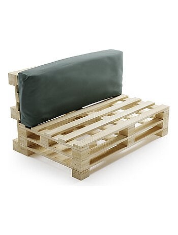 Coussin Palette Déhoussable Imperméable Dossier - Bananair