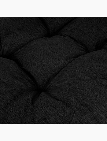 Coussin palette dossier en polyester 120x40x15 cm