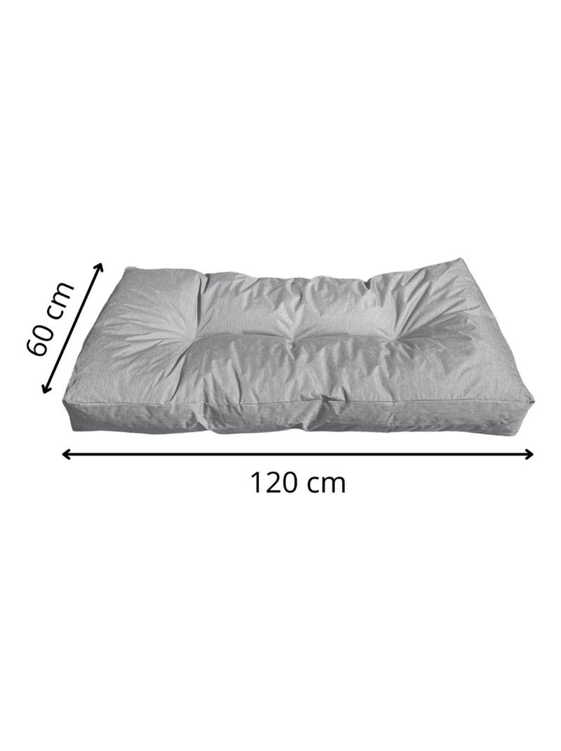 Coussin Palette en polyester - Bananair Gris - Kiabi