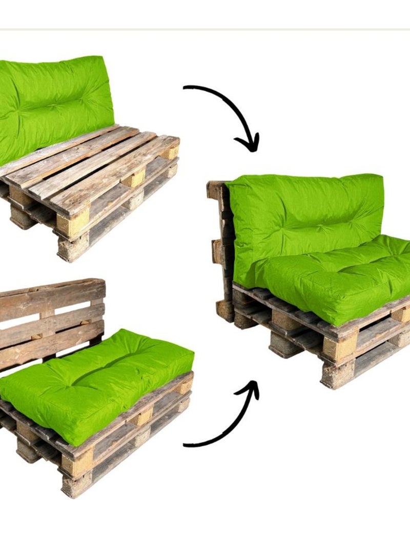 Coussin Palette en polyester - Bananair Vert - Kiabi