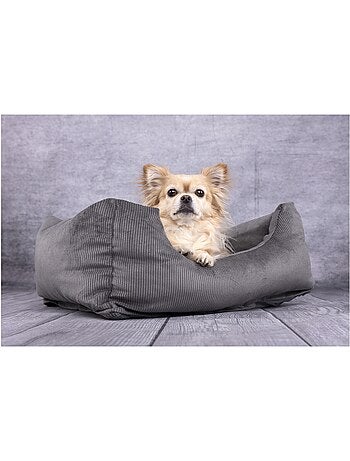 Coussin panier côtelé Rectangle