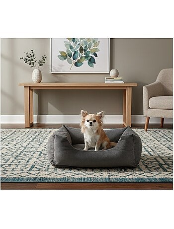 Coussin panier côtelé Rectangle