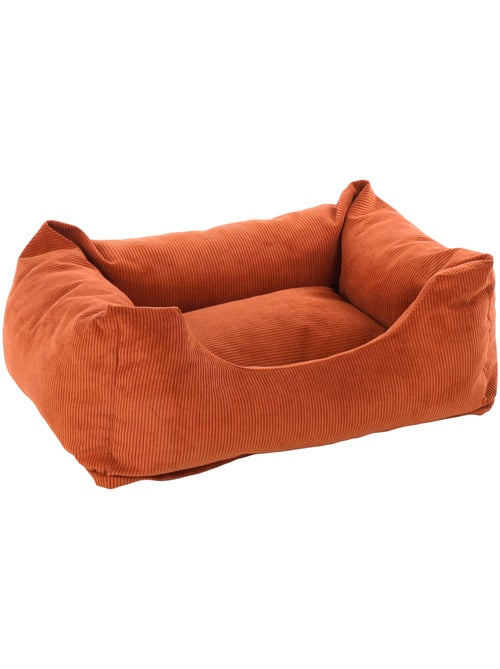 Coussin panier côtelé Rectangle - Kiabi