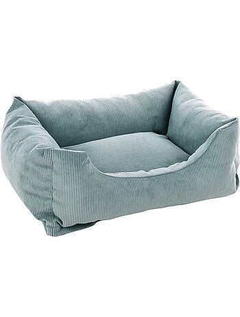 Coussin panier côtelé rectangle