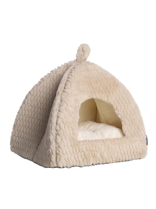 Coussin panier espace sommeil pour chien ou chat Naya - Kiabi Coussin panier espace sommeil pour chien ou chat Naya - Kiabi