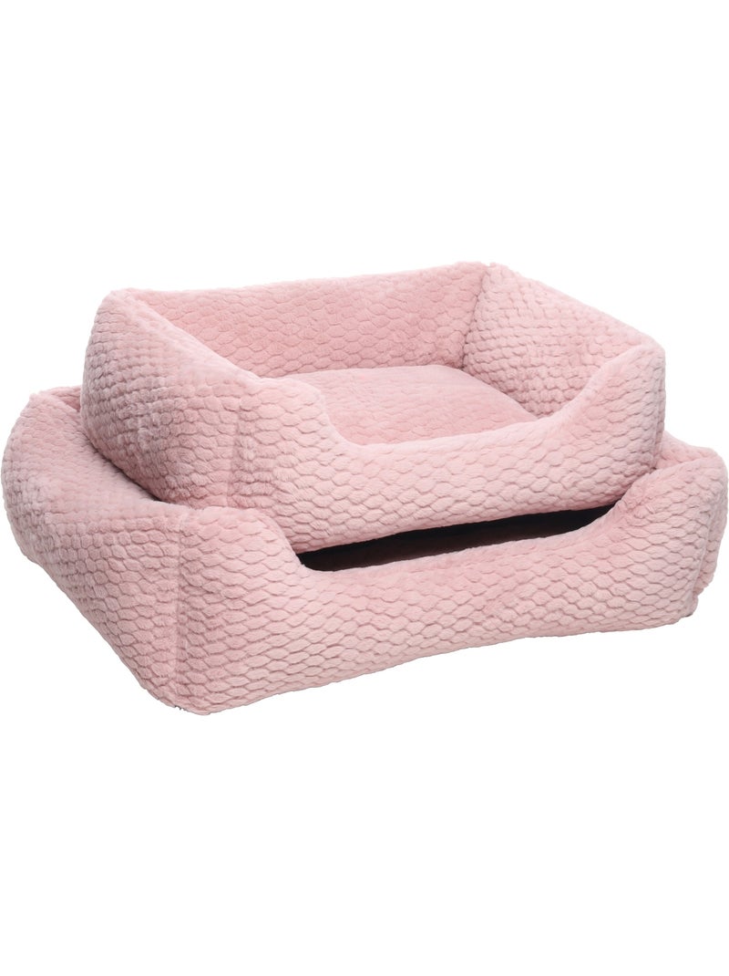 Coussin panier pour chien ou chat Naya Rose - Kiabi